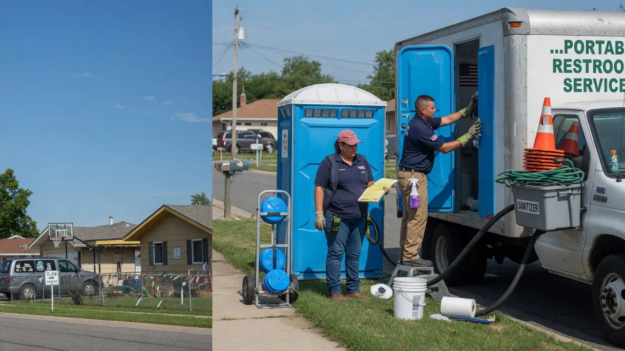 Portable Toilet Rental in Coleman, MI near me